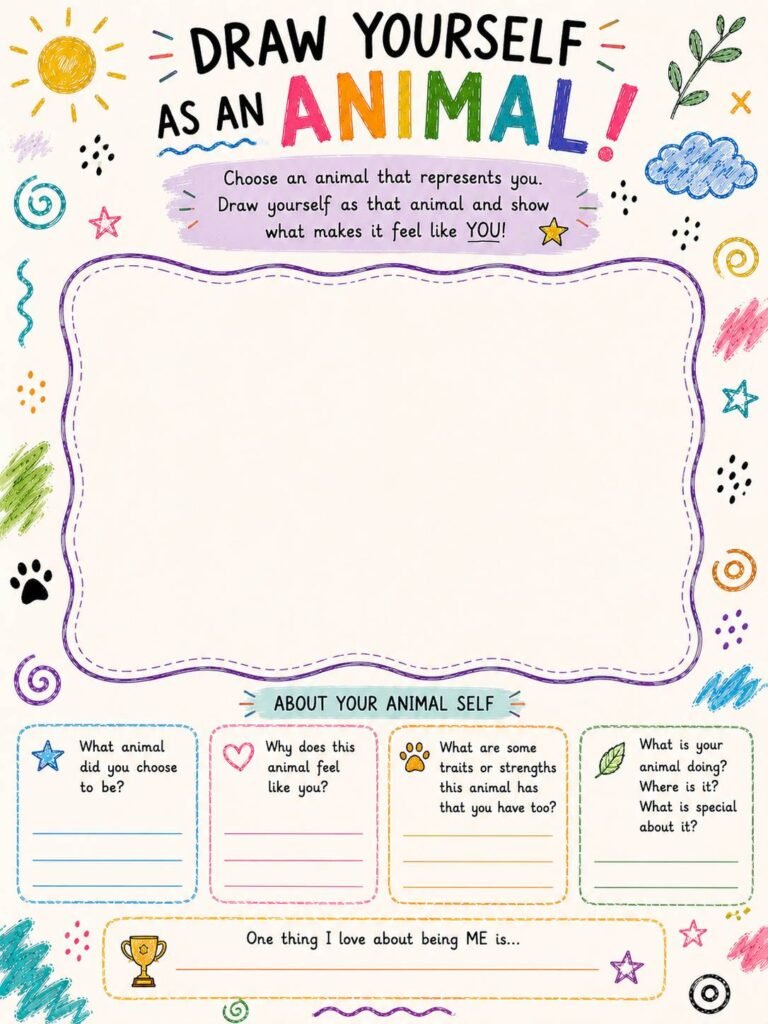 identity activities for kids