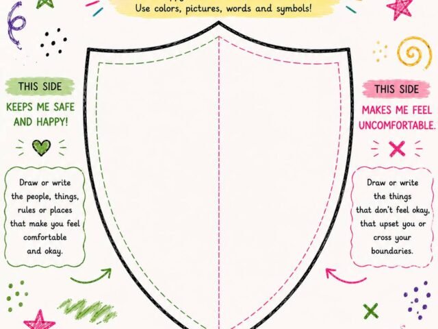 Free Boundaries Worksheet for Kids: Help Your Child Know What Keeps Them Safe