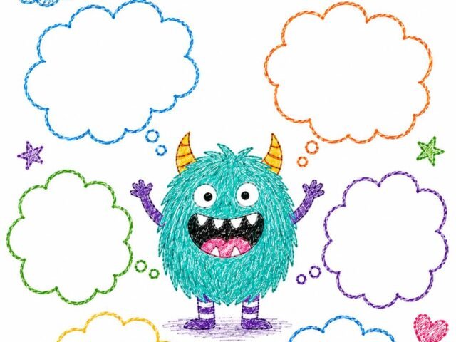 Free Anxiety Worksheet for Kids: Help Your Child Feed Their Worries to the Monster