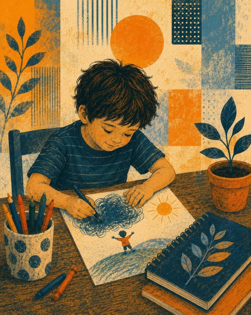 art therapy for anxiety in children