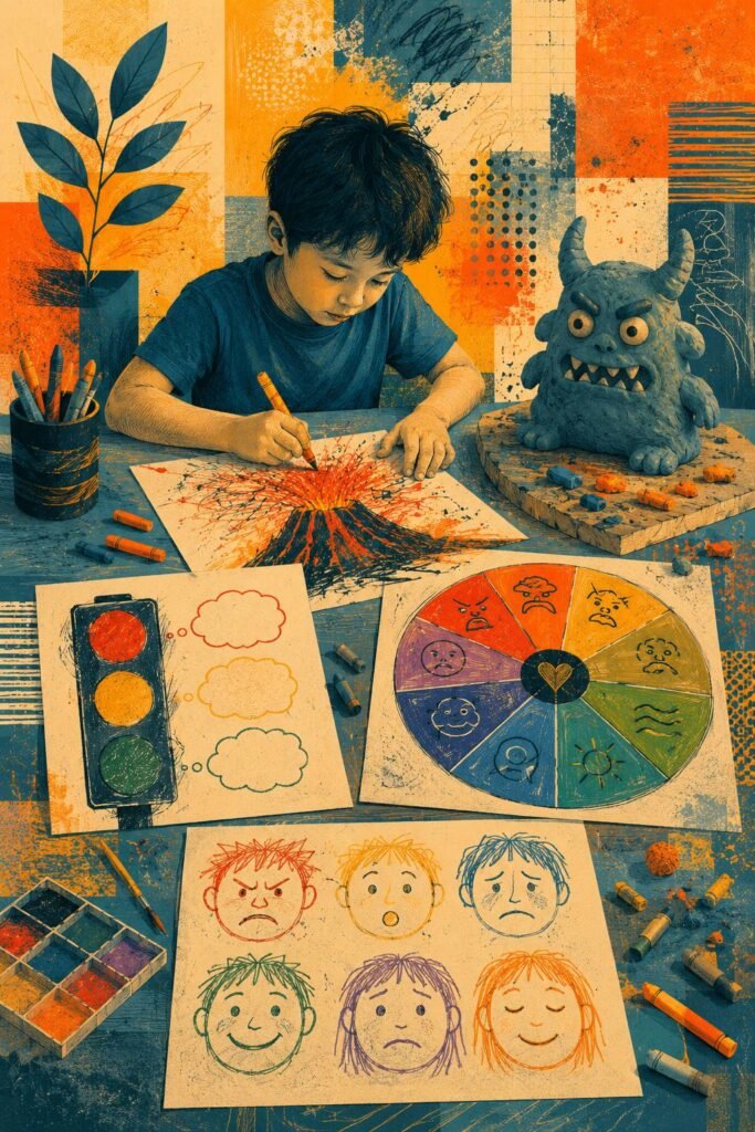 art therapy for anger in children