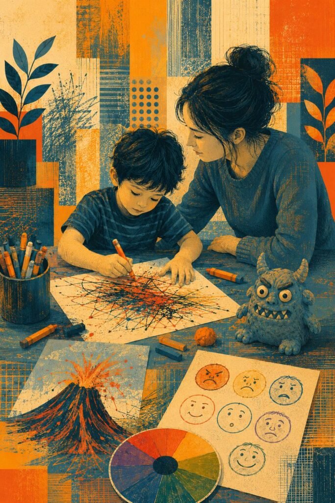 art therapy for anger in children
