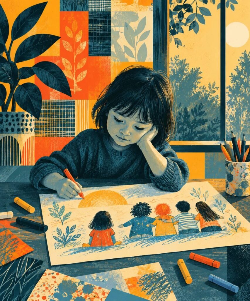art therapy for social skills in children