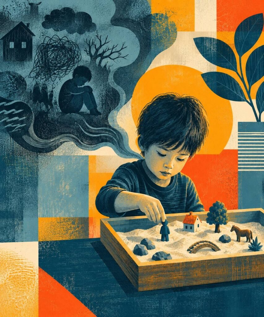sandplay therapy for children
