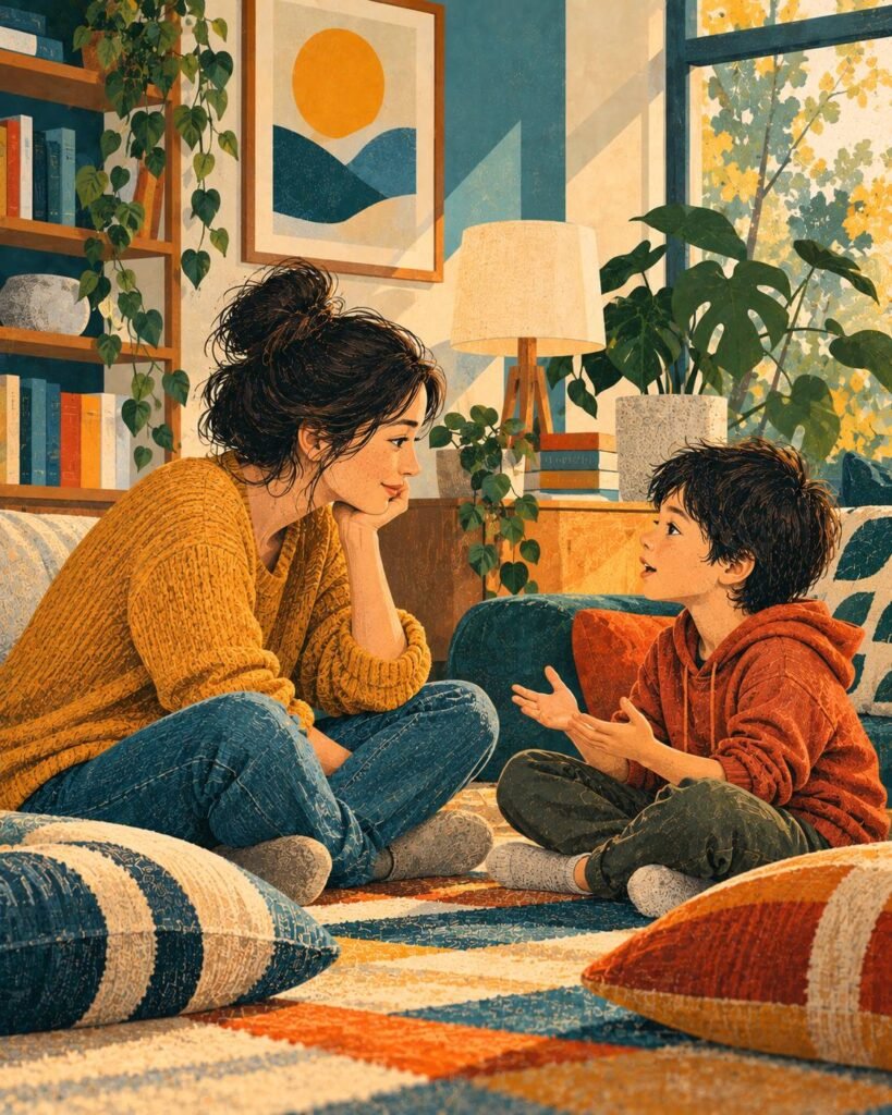 how to talk to kids so they listen