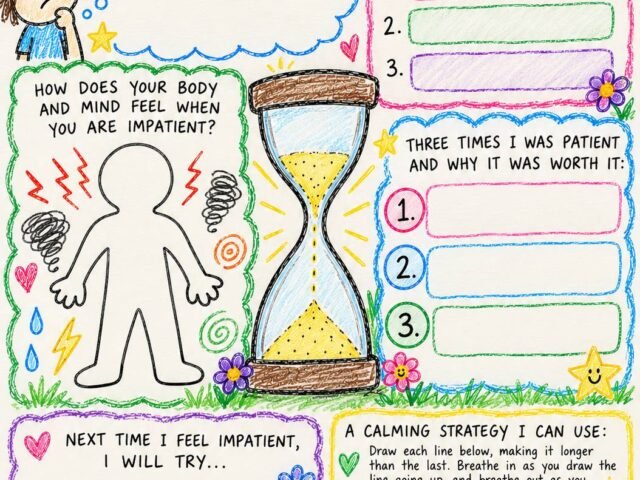 Free Patience Worksheet for Kids: Help Your Child Wait Without Falling Apart